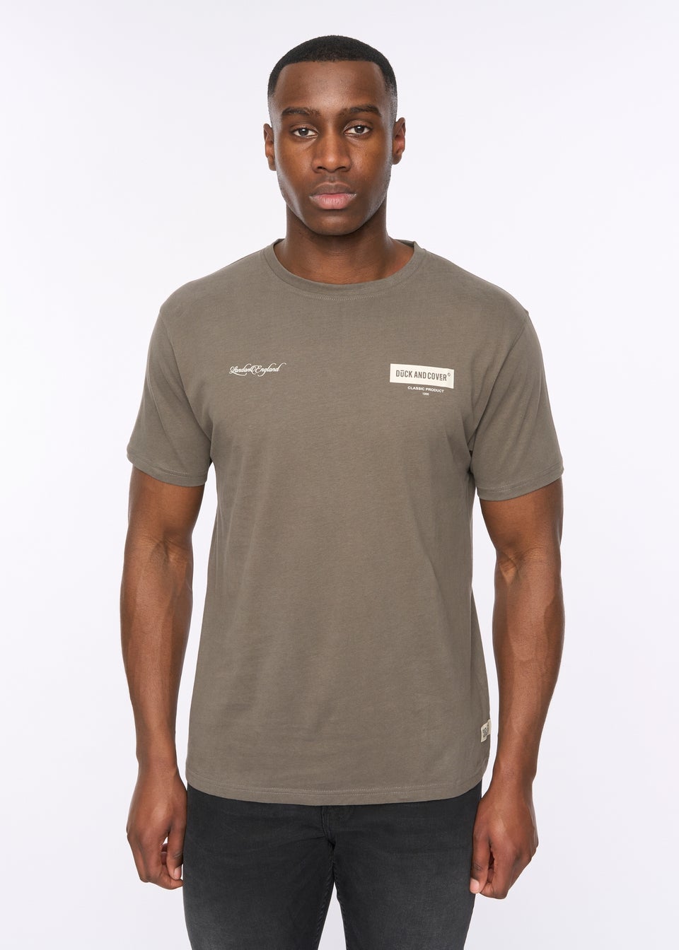 Duck & Cover Dark Olive Mersak T-Shirt
