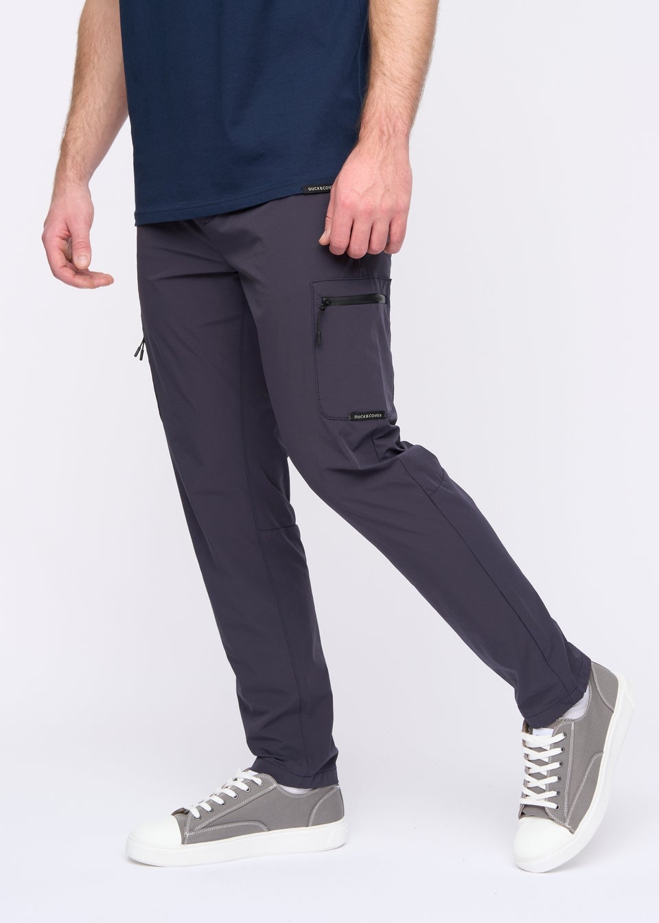 Duck & Cover Navy Puretor Pants