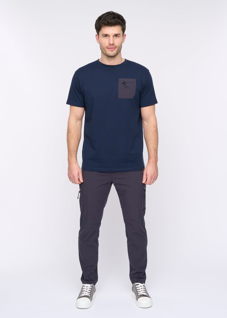 Duck & Cover Navy Puretor Pants