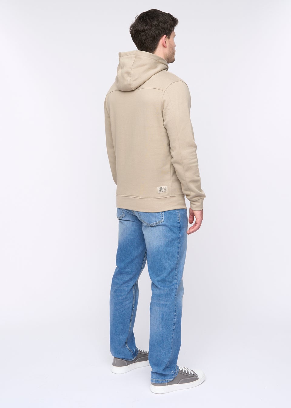 Duck & Cover Light Pebble Tremake Hoodie