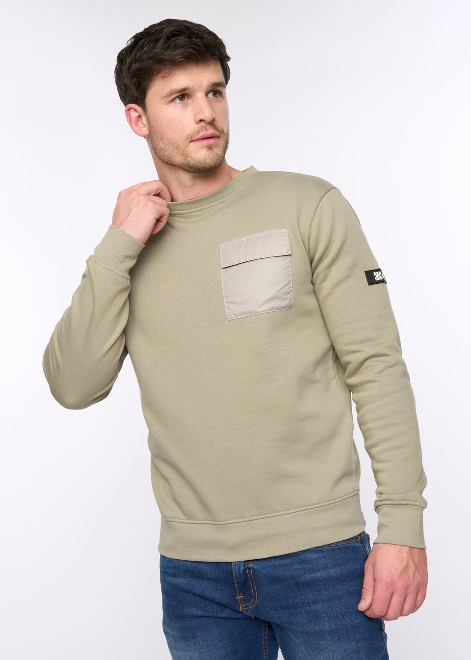 Duck & Cover Sage Trenforth Crew Sweat