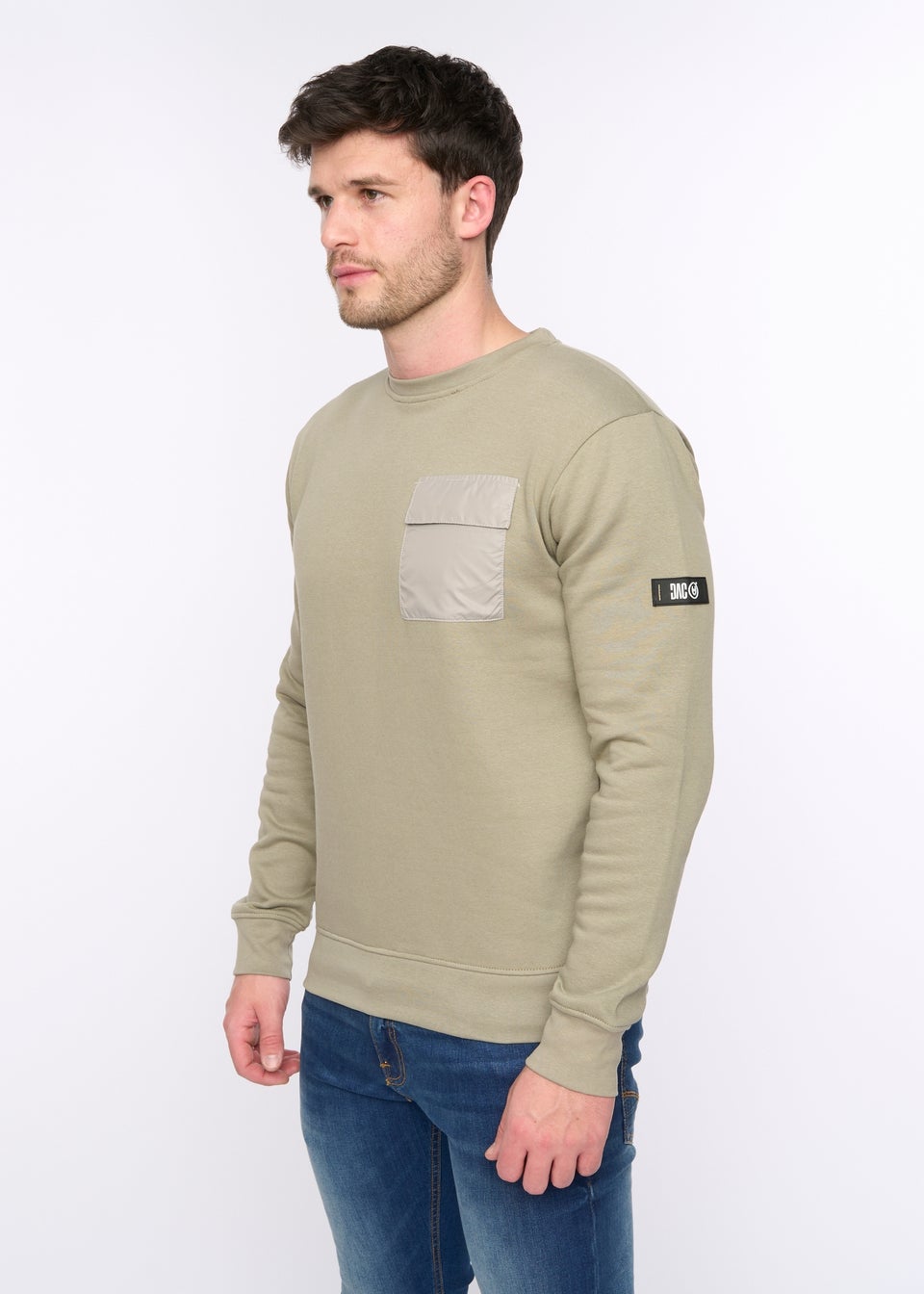 Duck & Cover Sage Trenforth Crew Sweat