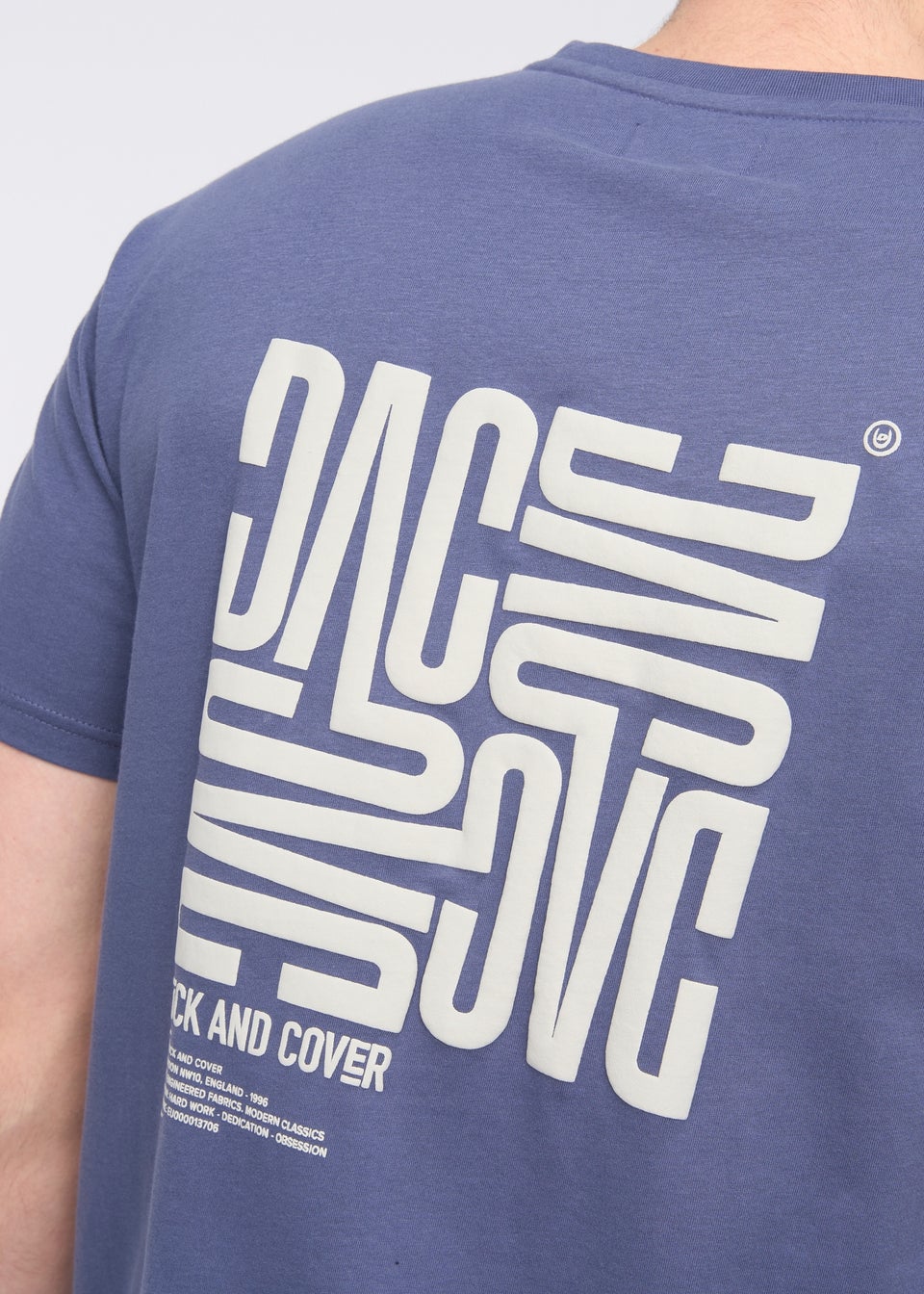 Duck & Cover Navy Tremake T-Shirt
