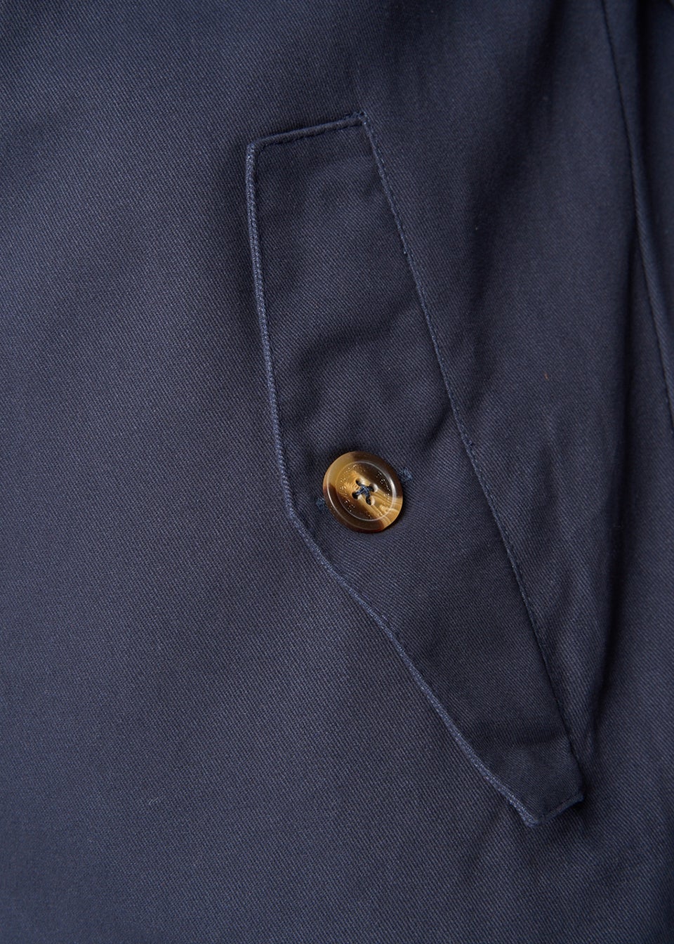 Bewley & Rich Navy Dartmoore Harrington Twill Jacket