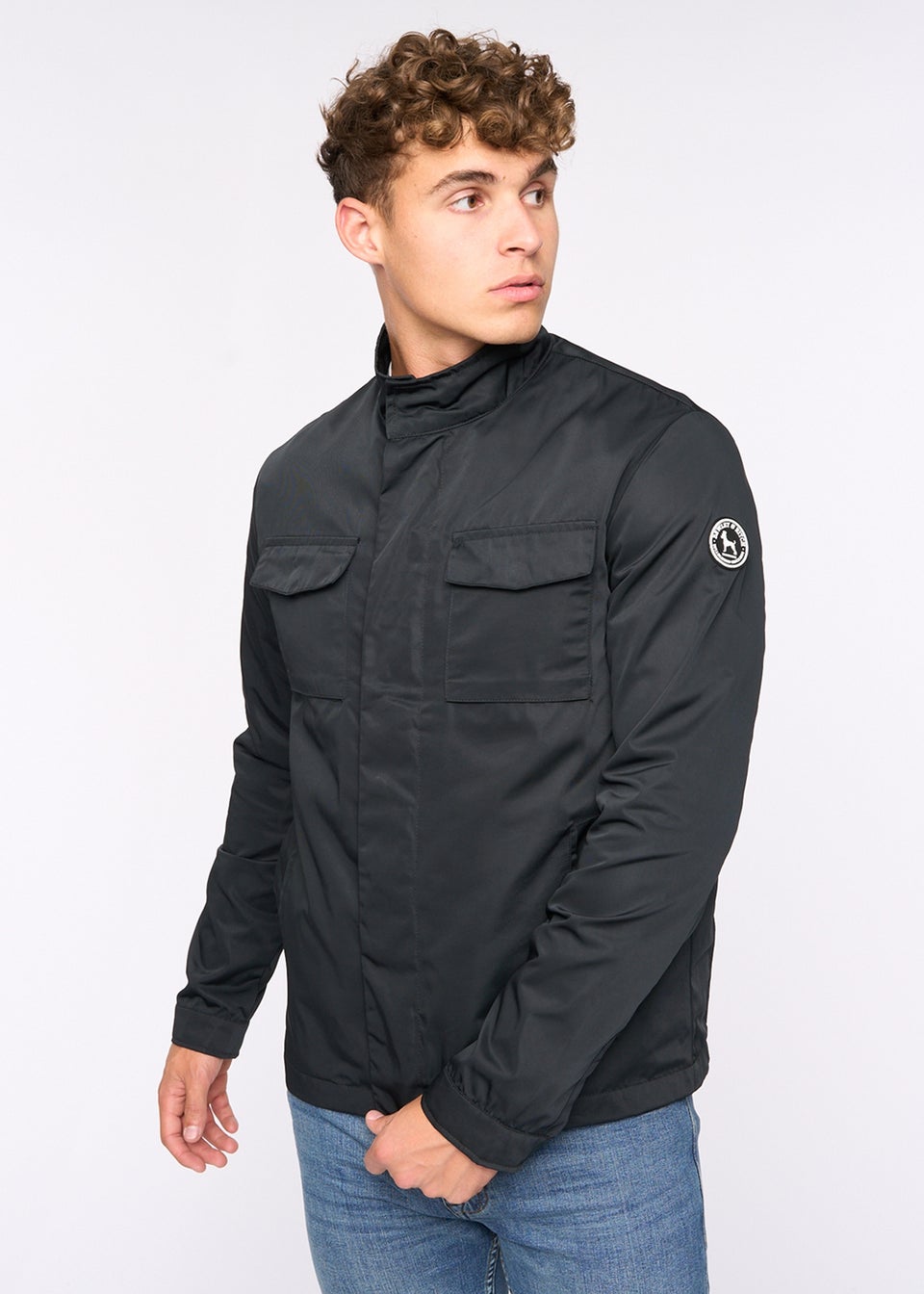 Bewley & Rich Black Bainbridge Utility Jacket