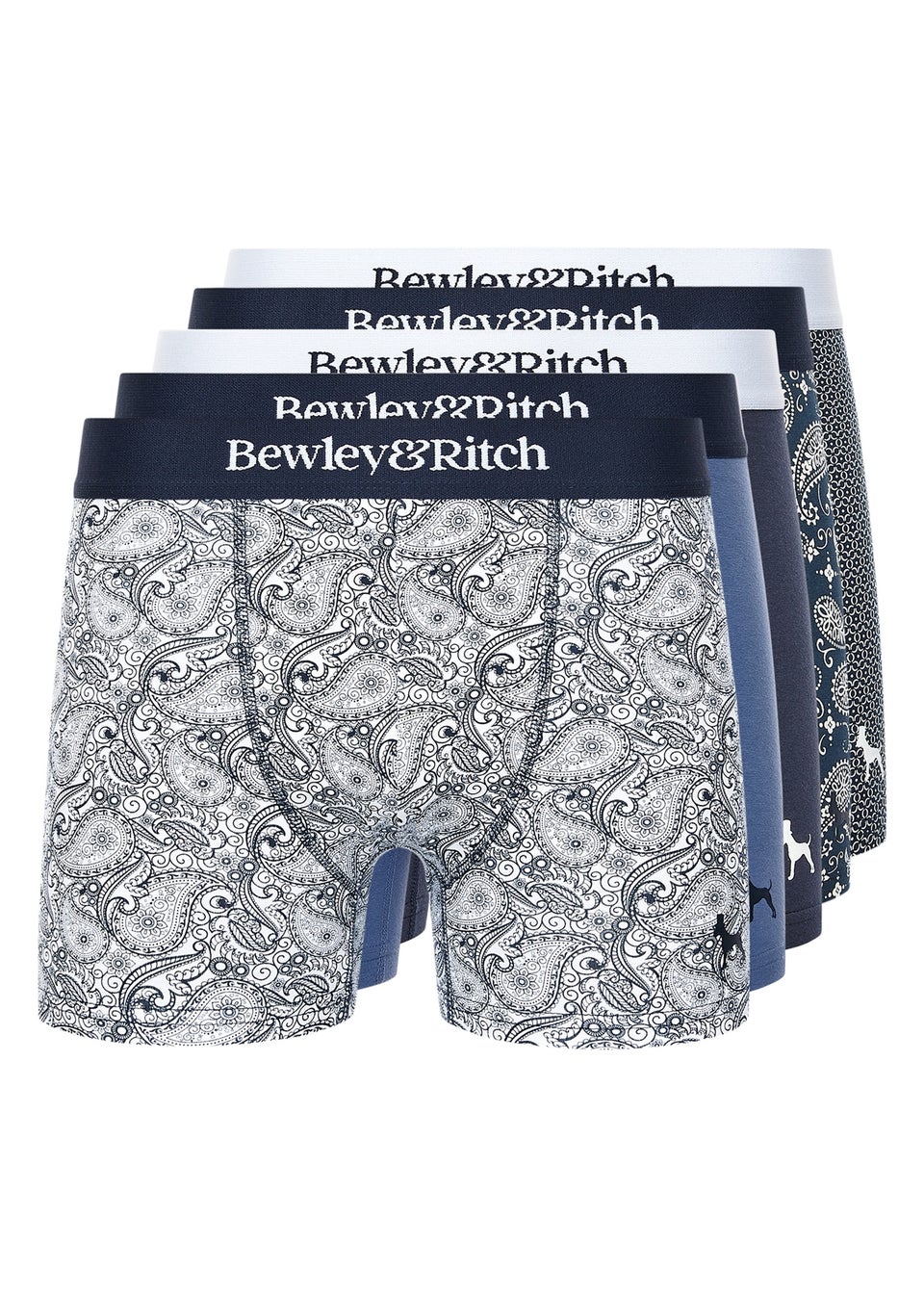 Bewley & Rich Assorted Winsley Boxers 5pack