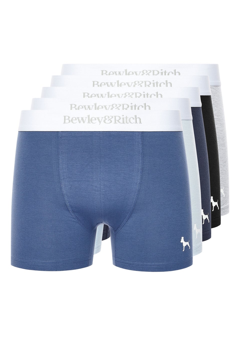 Bewley & Rich Assorted Albireo Boxers 5pack