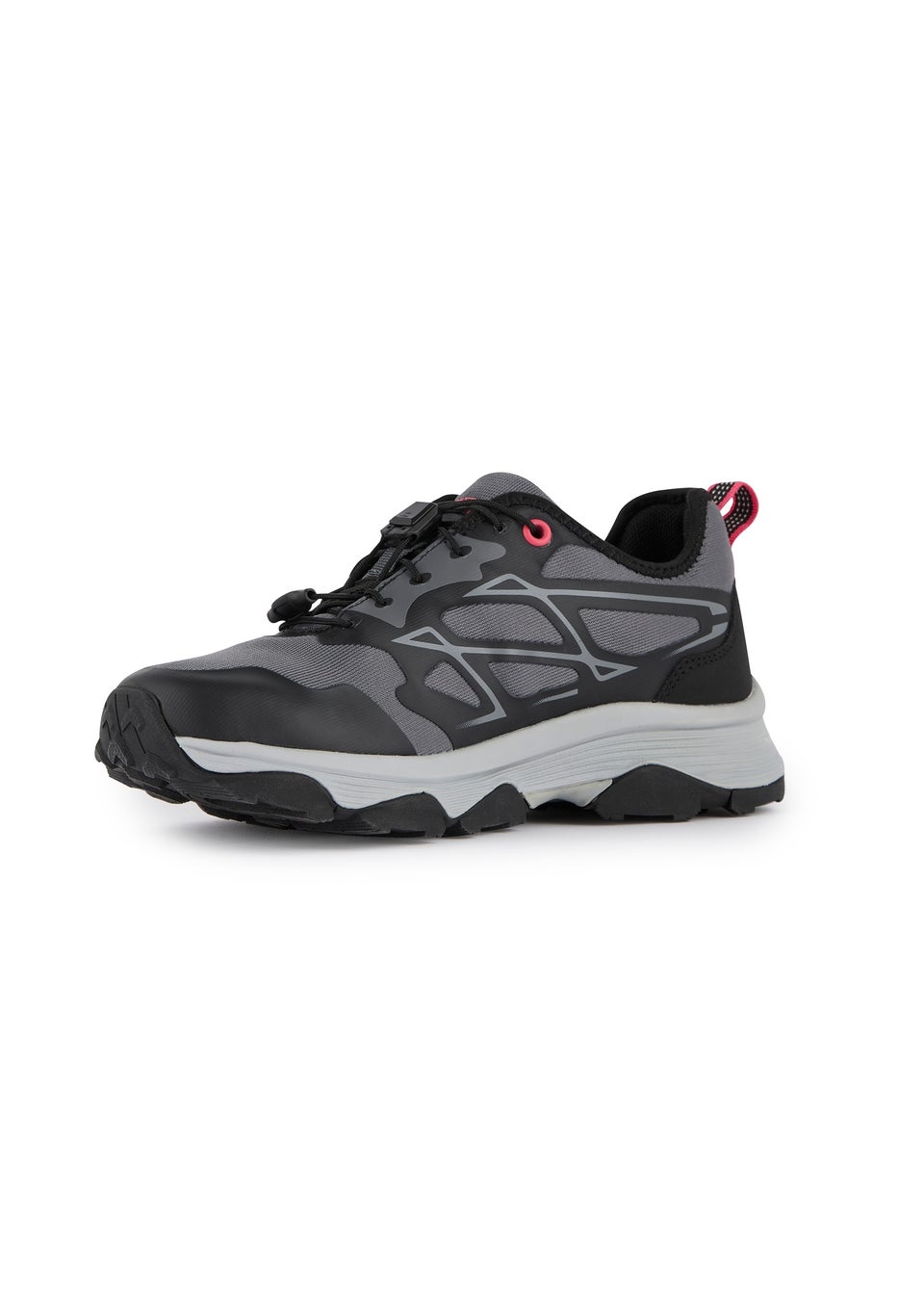 Regatta Seal Grey Peach Bloom Blaze Water Repellent Trainers