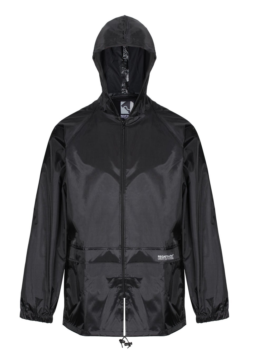 Regatta Black Adult Stormbreak Waterproof Hydrofort Jacket