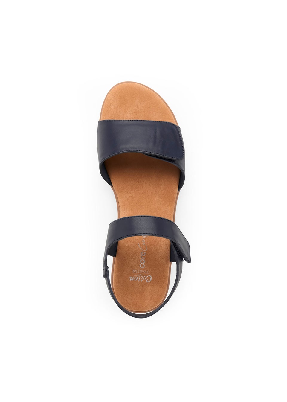 Cotton Traders Dark Blue Core Comfort Sandals