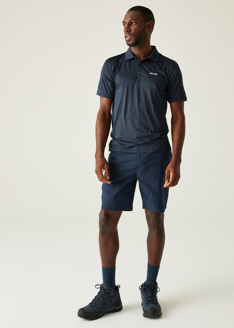 Regatta Navy Remex II Quick Dry T Shirt