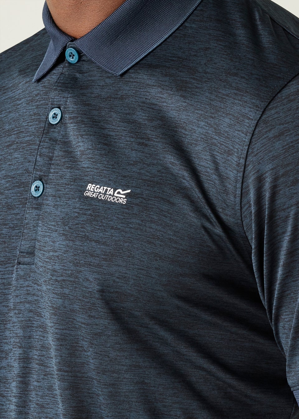 Regatta Navy Remex II Quick Dry T Shirt