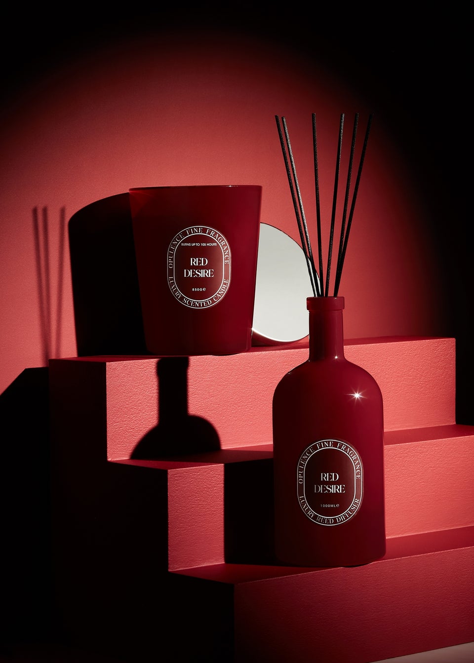 Red Desire Large Candle