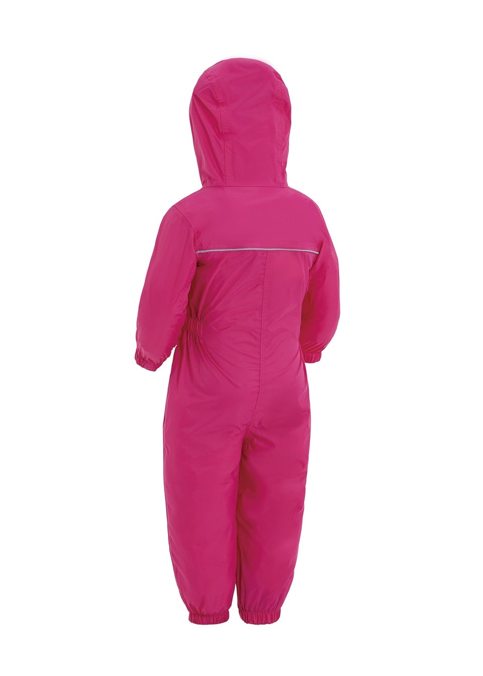 Regatta Jem Kids Puddle IV Dusty Pink Waterproof Breathable Isolite Rainsuit (6 Months - 6 Years)