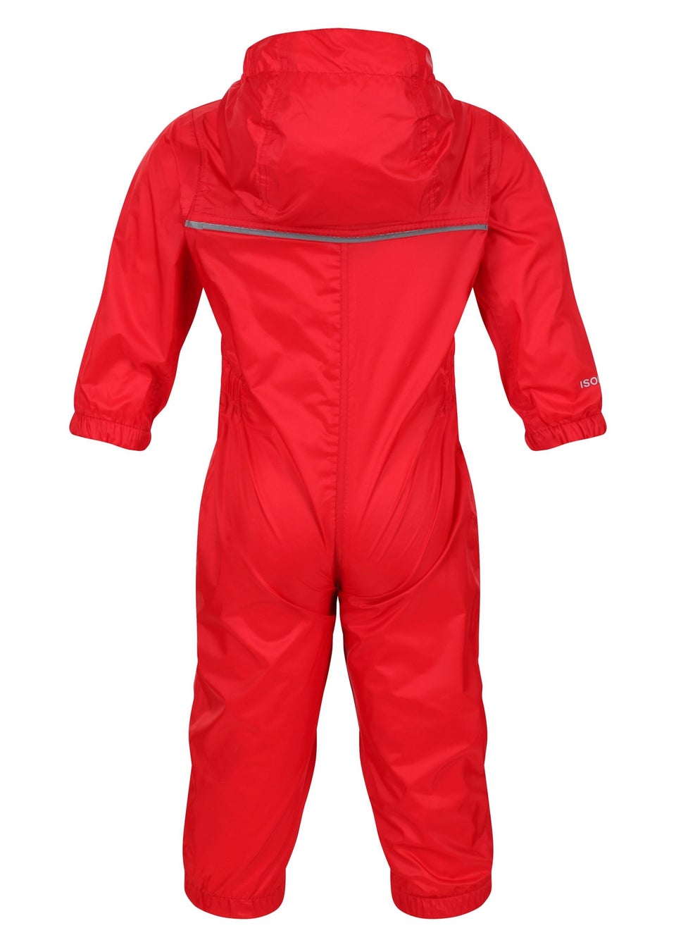 Regatta Pepper Kids Puddle IV Ruby Waterproof Breathable Isolite Rainsuit (6 Months - 6 Years)