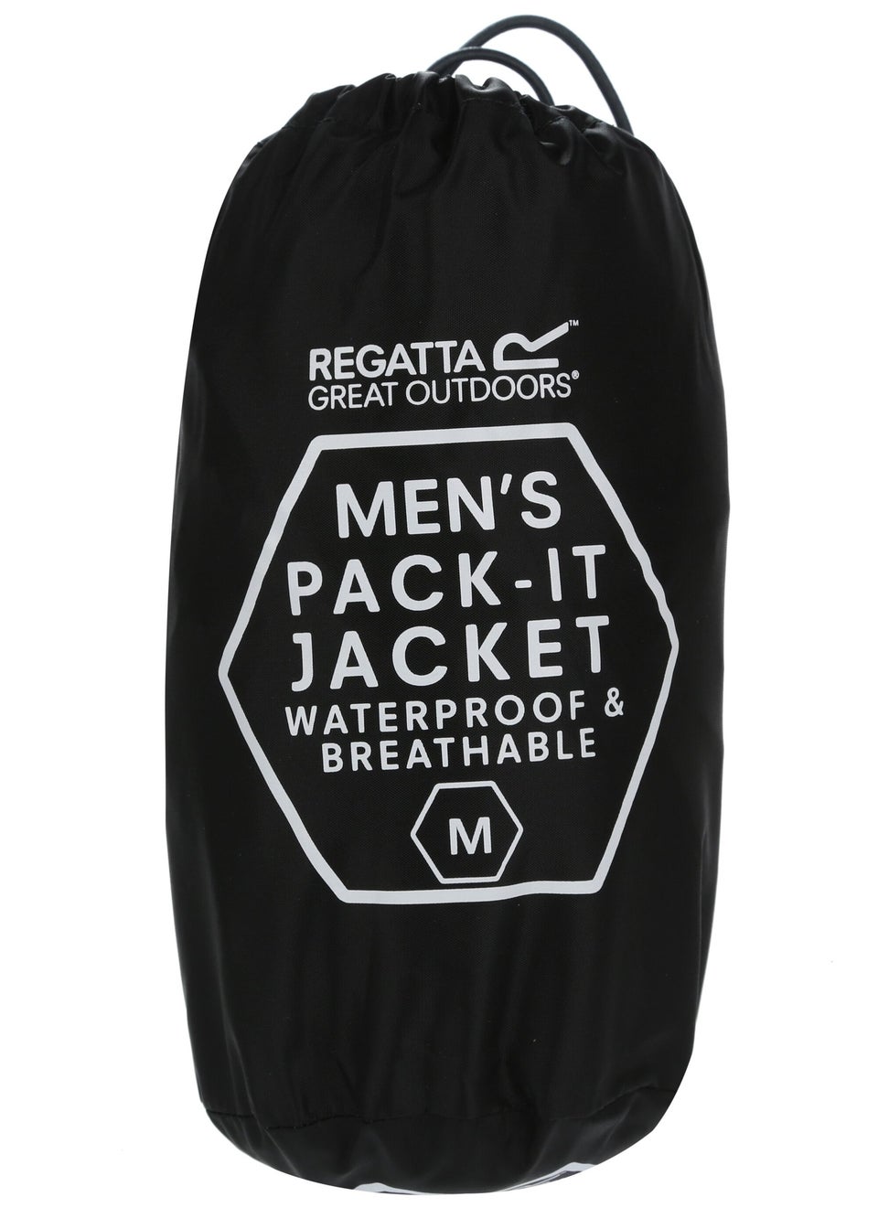 Regatta Black Pack It III Waterproof Breathable Isolite Jacket