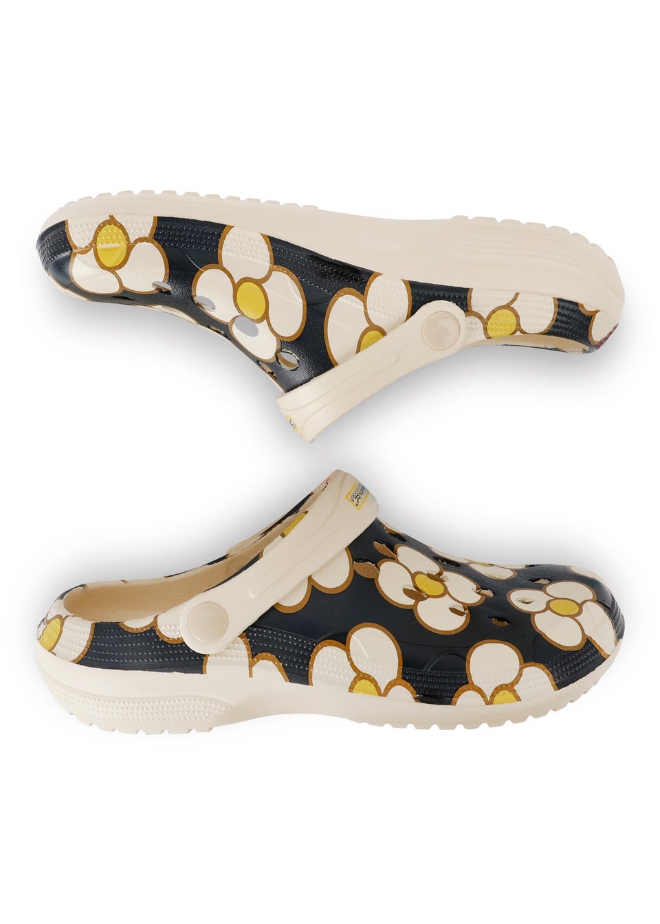 Regatta Spinning Flower Black Orla Clogs