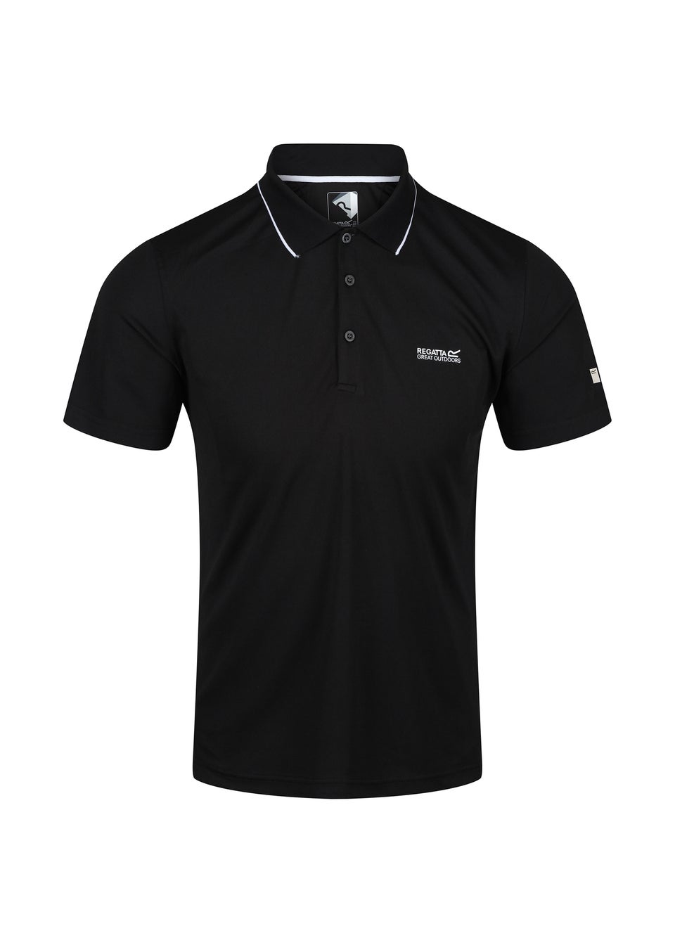 Regatta Black Maverik V Quick Dry T Shirt