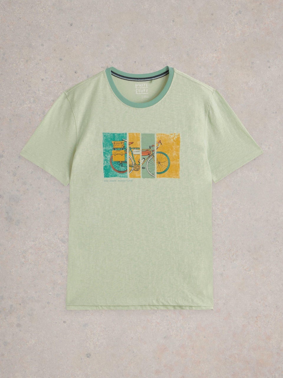 T-Shirt Abersoch mit Bike-Motiv