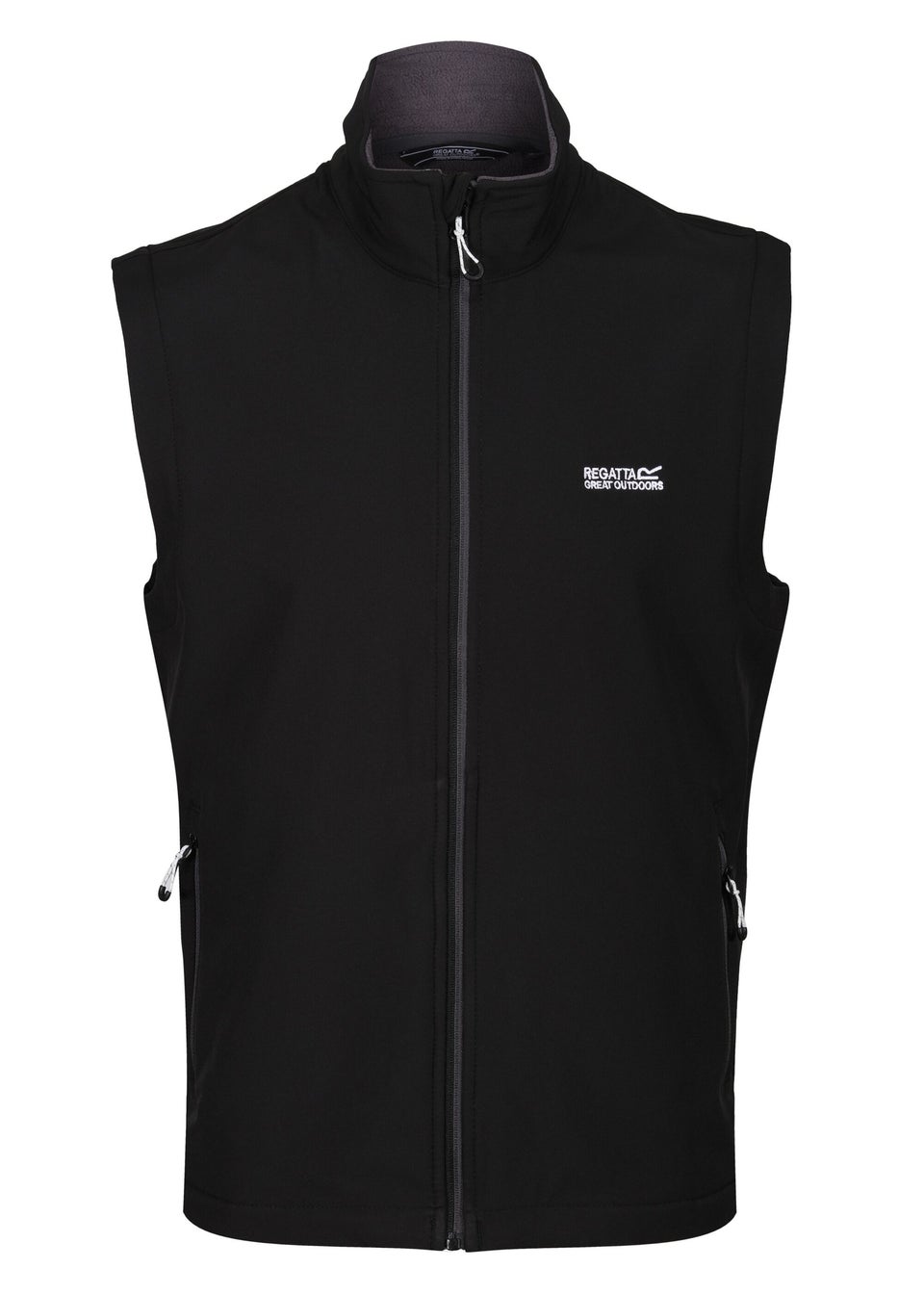 Regatta Black Bradwell III Water Repellent Softshell Bodywarmer