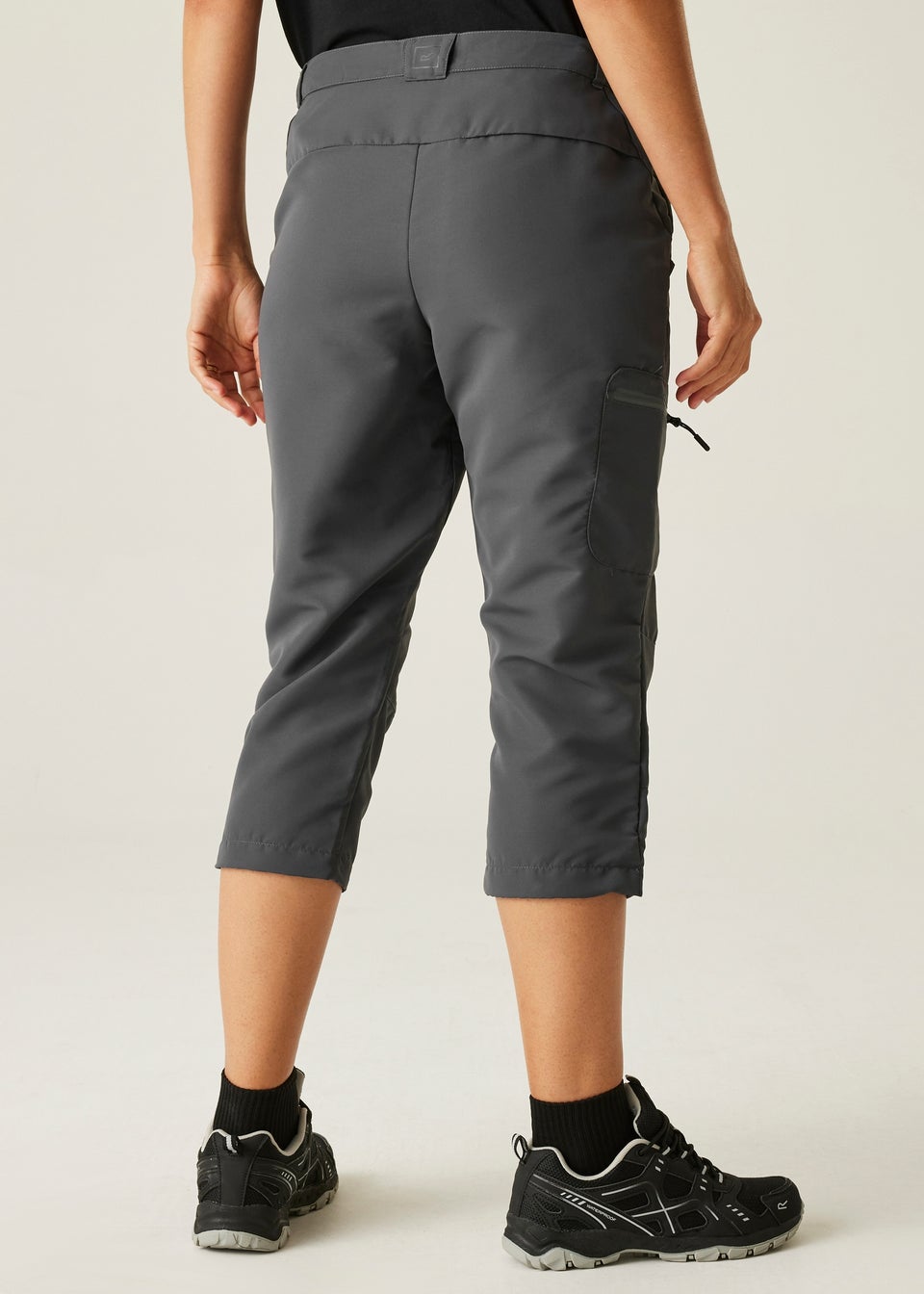 Regatta Seal Grey Chaska III Water Repellent Capri