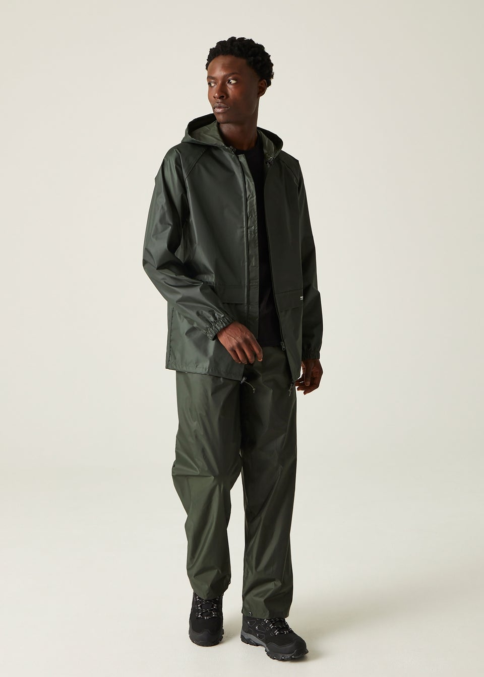 Regatta Dark Olive Adult Stormbreak Waterproof Hydrofort Overtrousers