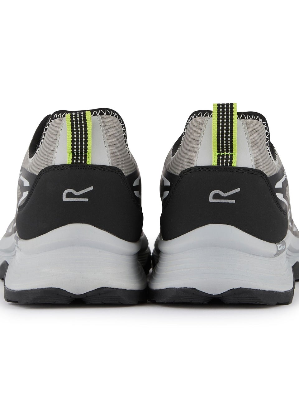 Regatta Grey/Black Lime Blaze Water Repellent Trainers