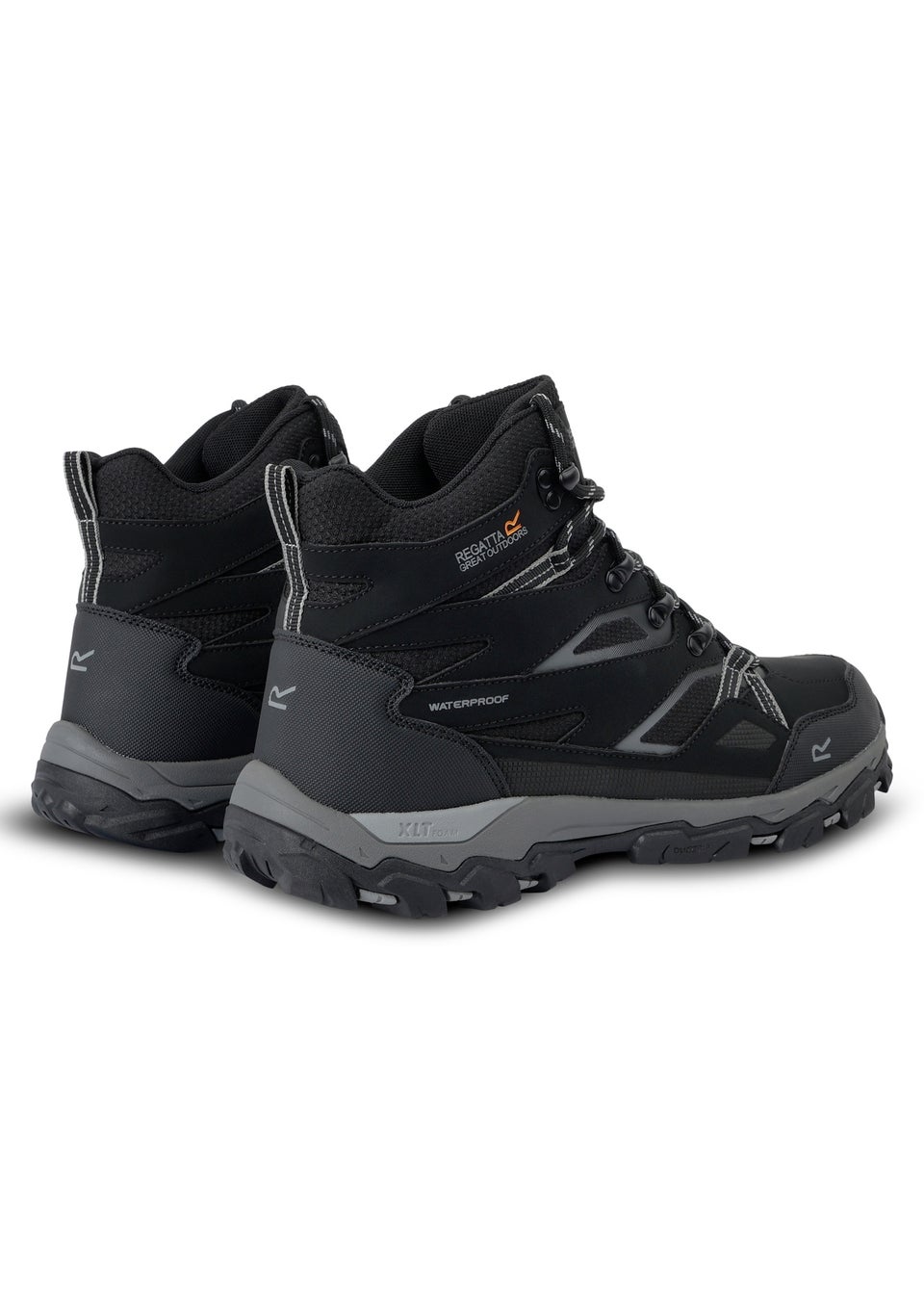 Regatta Black Granit Holcombe III Waterproof Breathable Isotex Walking Boots