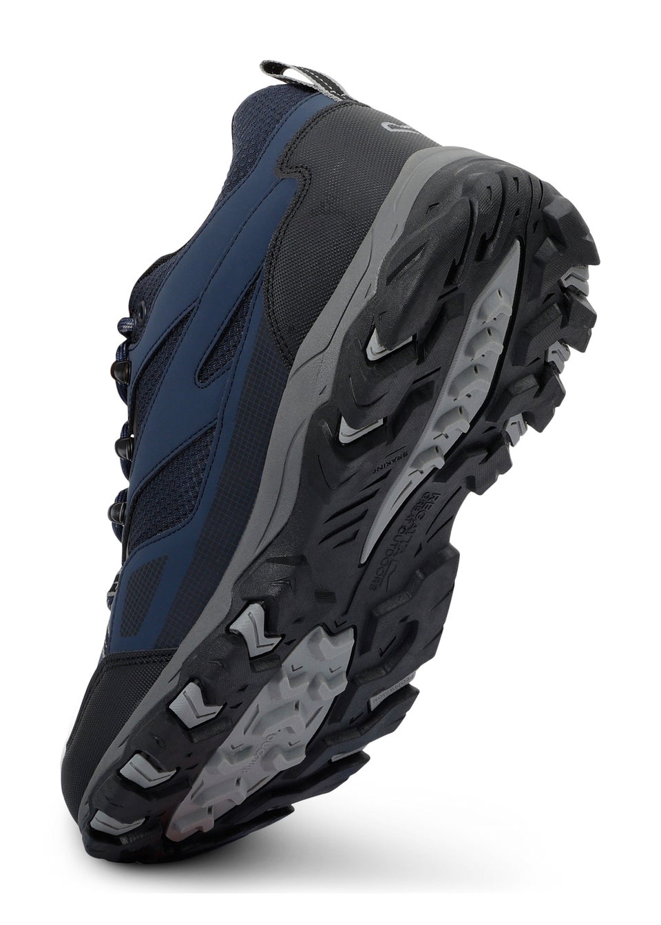 Regatta Navy Dark Steel Holcombe Low III Waterproof Breathable Isotex Walking Shoes