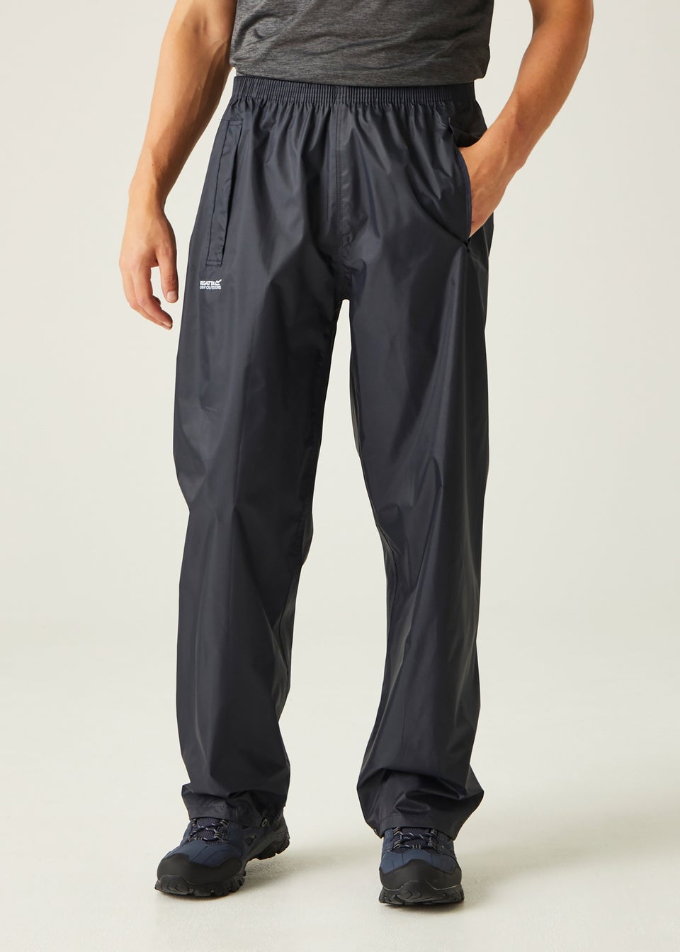 Regatta Navy Adult Stormbreak Waterproof Hydrofort Overtrousers