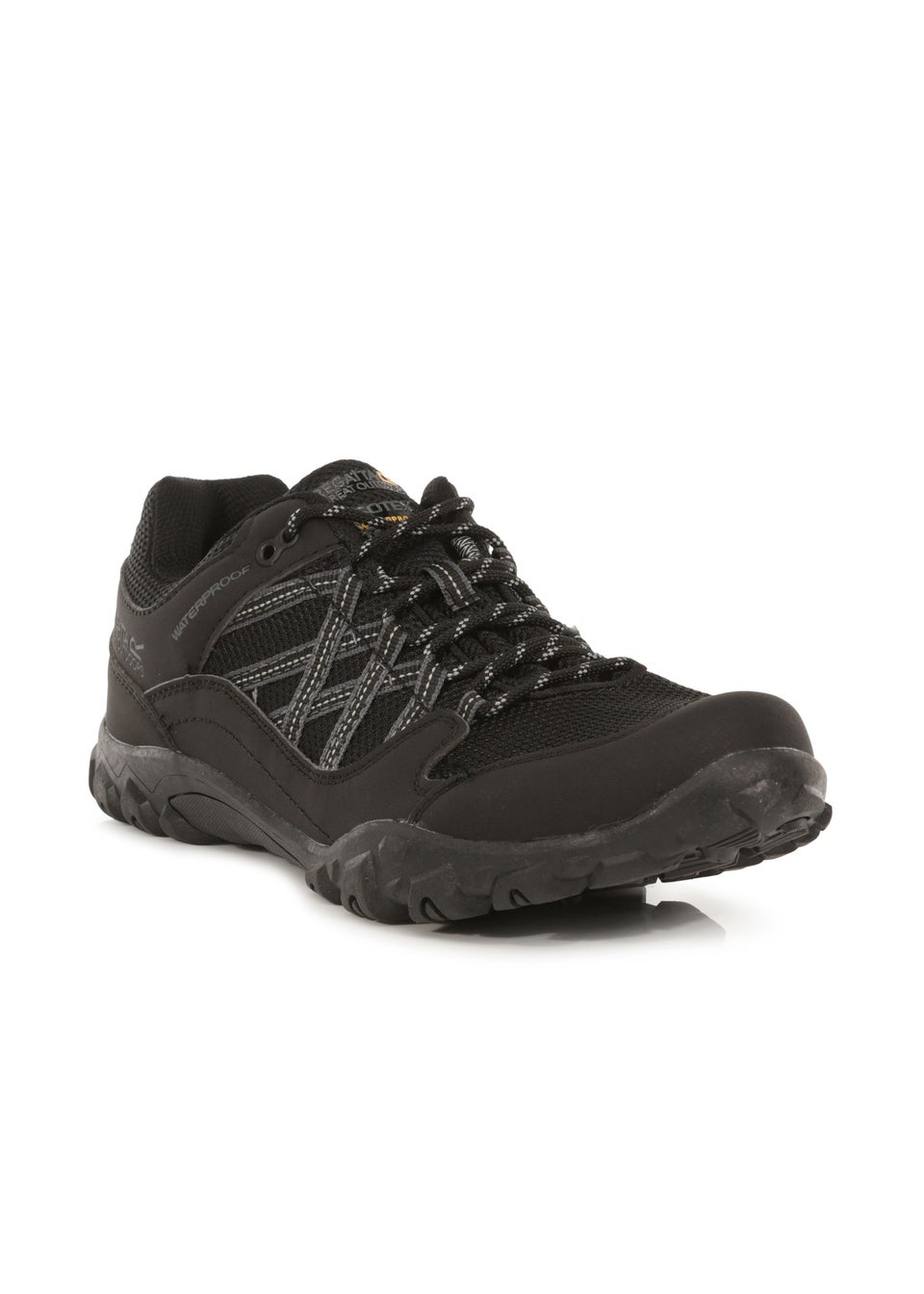 Regatta Black Granite Edgepoint III Waterproof Isotex Walking Shoes
