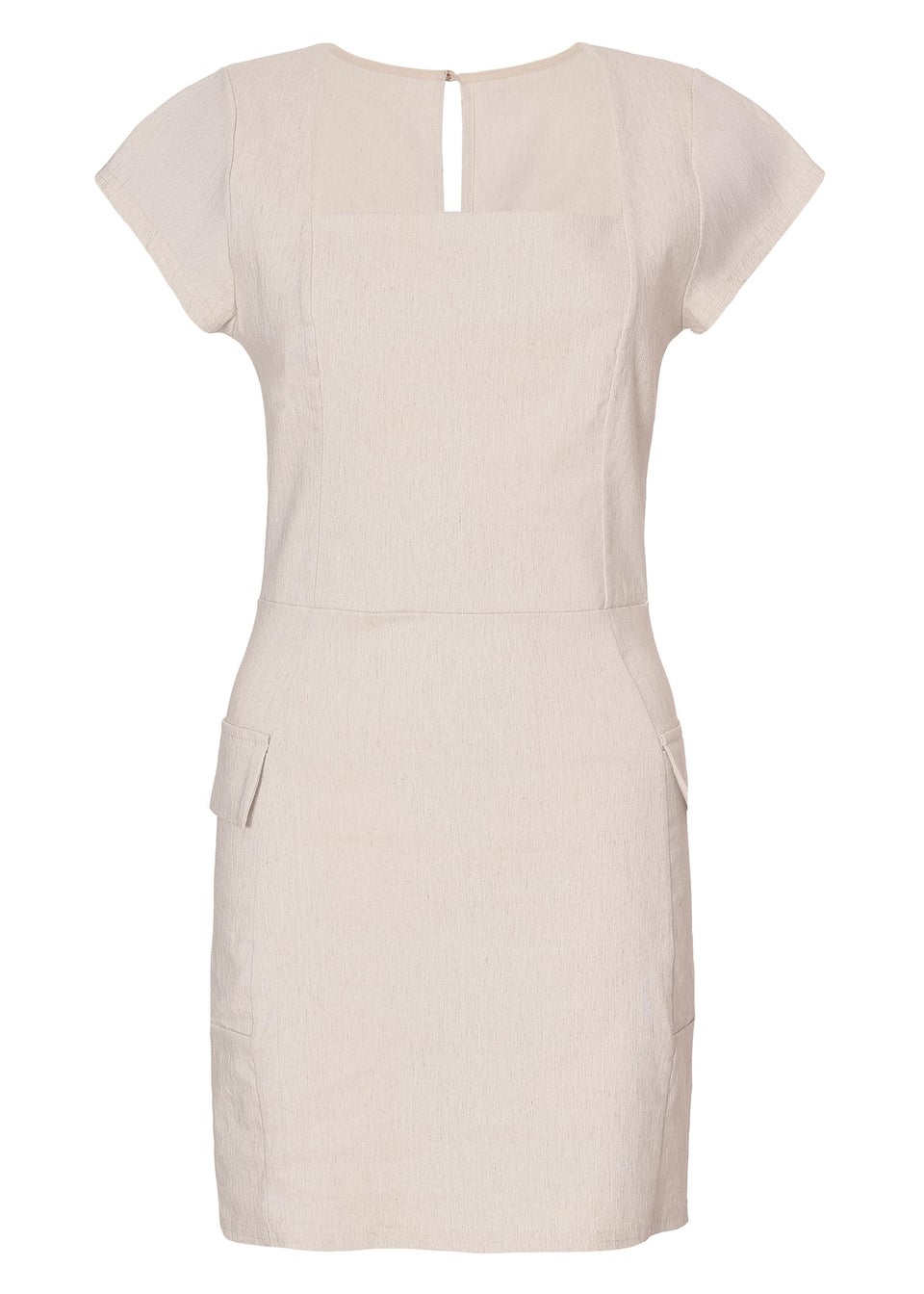 Quiz Stone Utility Mini Dress