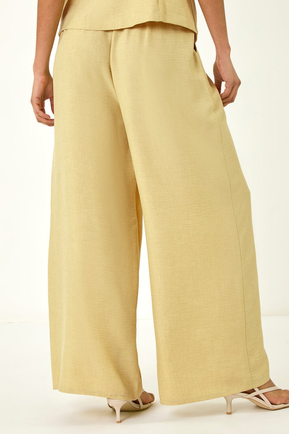 Dusk Lime Dusk Elasticated Waist Wide Leg Trouser