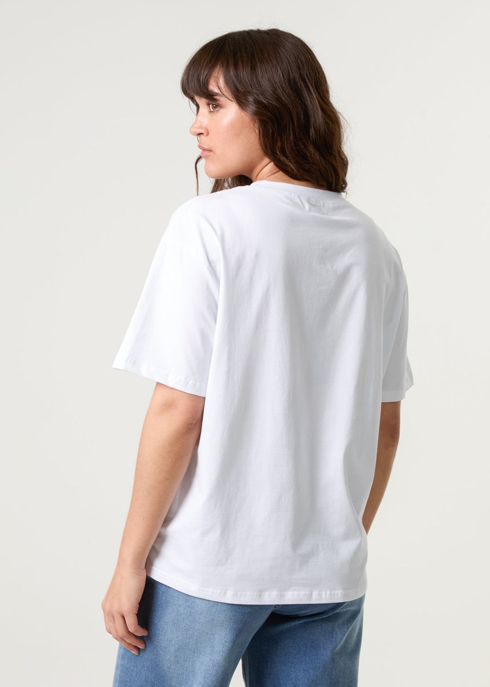 Blue Vanilla White Woman Portrait Top