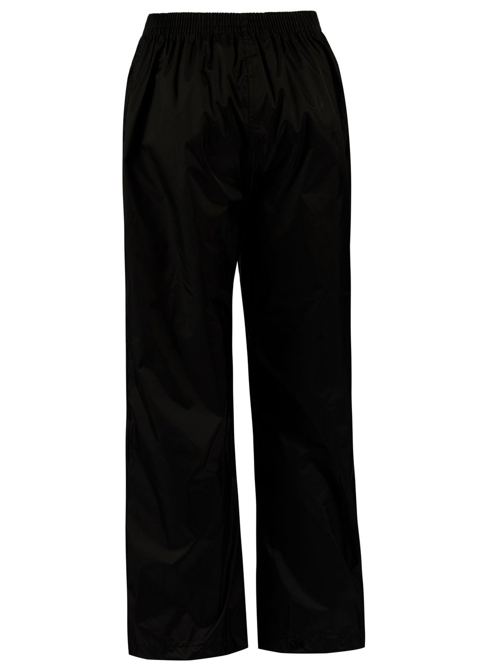 Regatta Kids Pack It Black Waterproof Breathable Isolite Overtrousers (2-14 yrs)