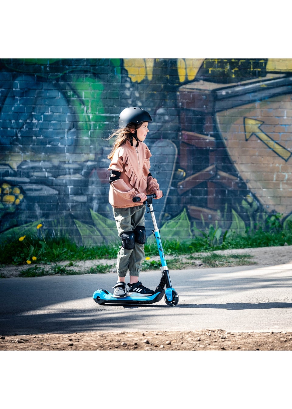 Xootz Elements Blue Electric Scooter