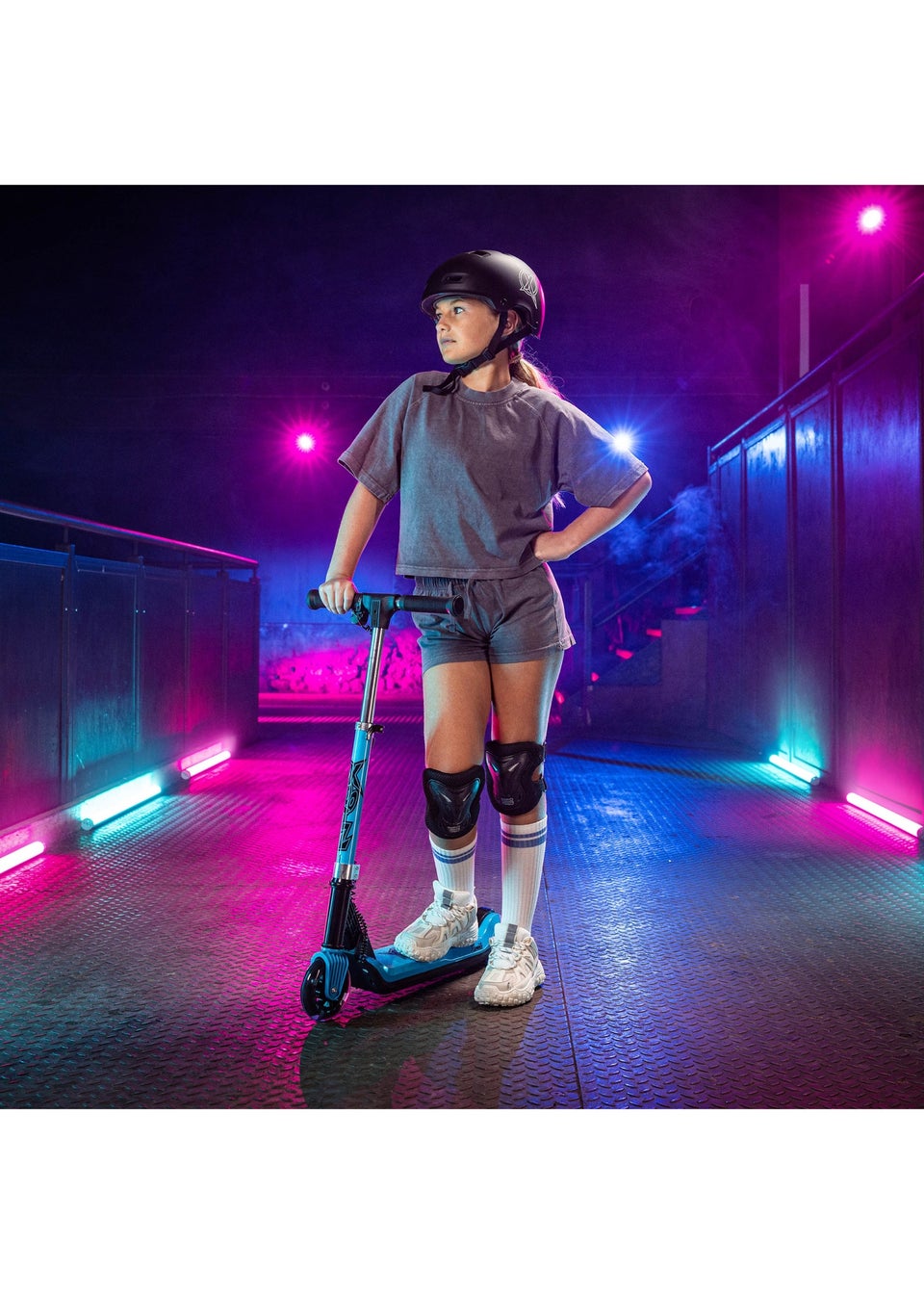 Xootz Elements Blue Electric Scooter