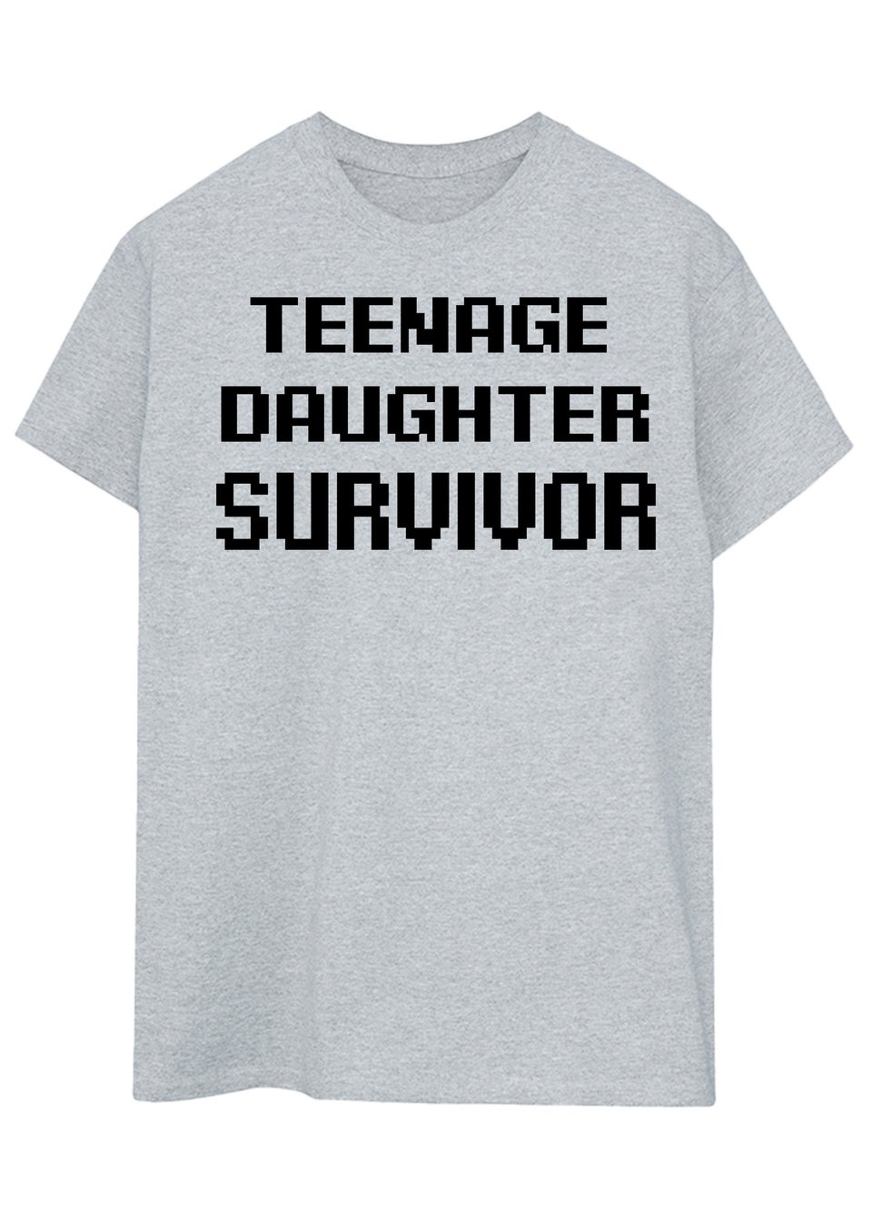 Brands In Teenage Daughter Survivor Grey T Shirt