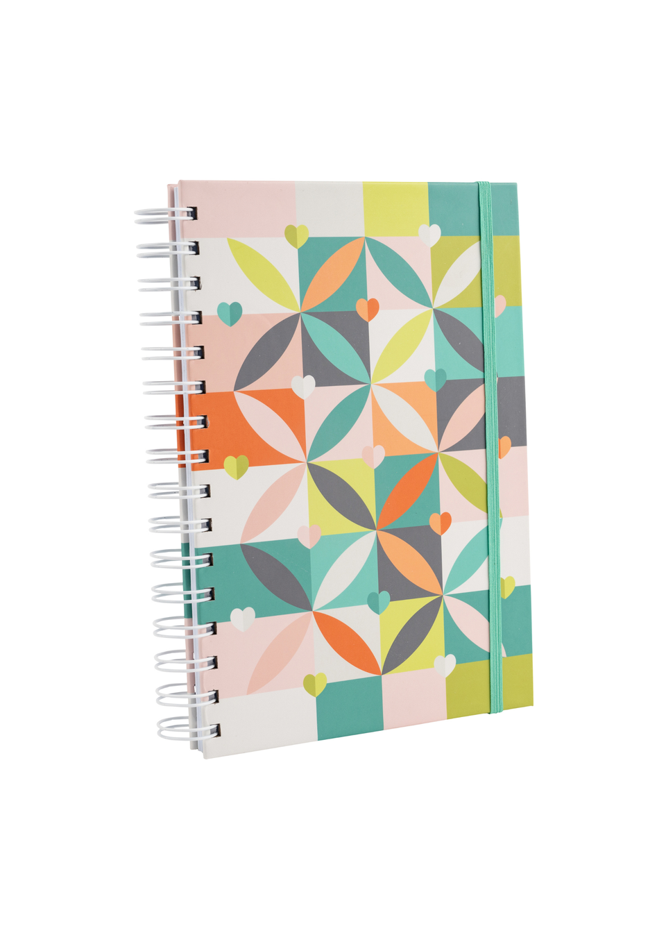 Beau & Elliot Multi Coloured Carnaby Notebook A5 Petal