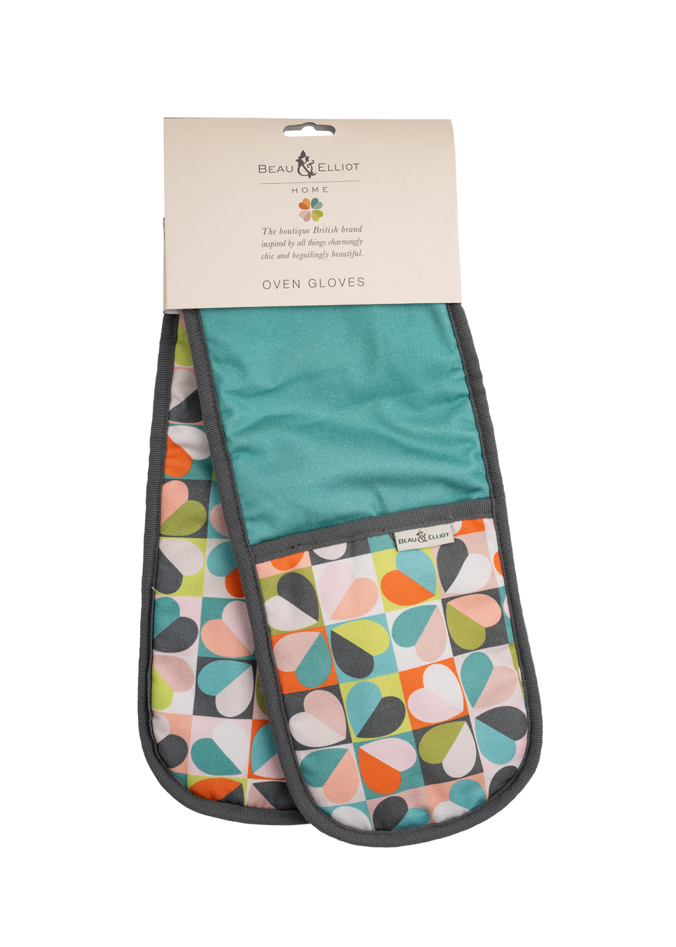 Beau & Elliot Multi Coloured Carnaby Bloom Oven Gloves