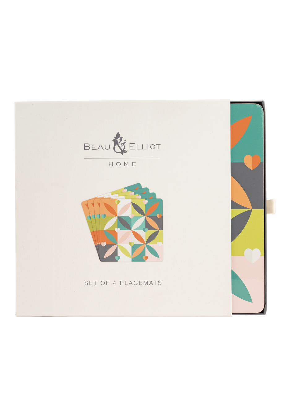 Beau & Elliot Multi Carnaby Placemats Petal in Gift Box set of 4