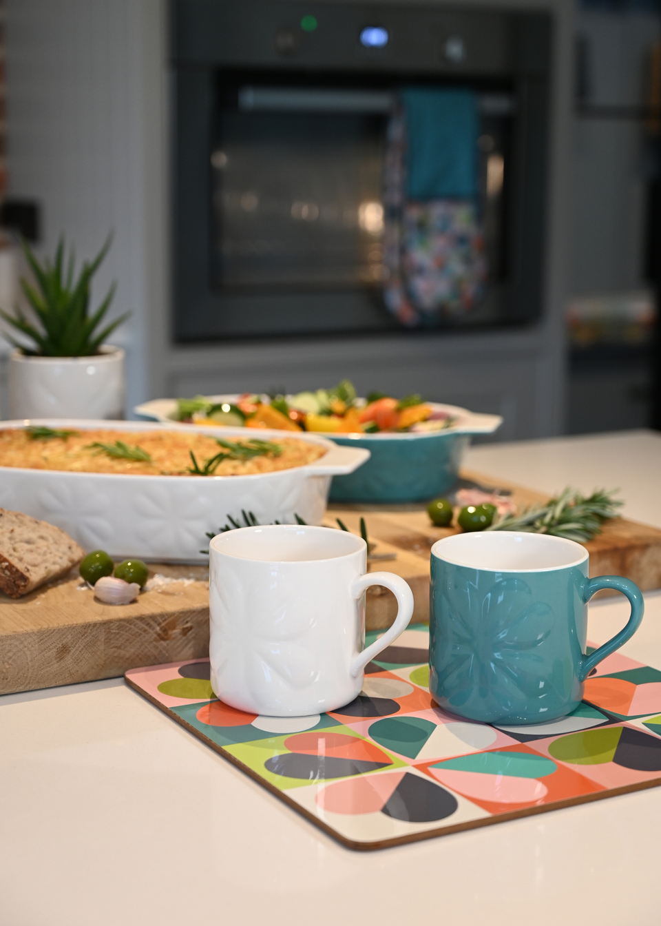 Beau & Elliot Multi Carnaby Placemats Bloom in Box Set of 4