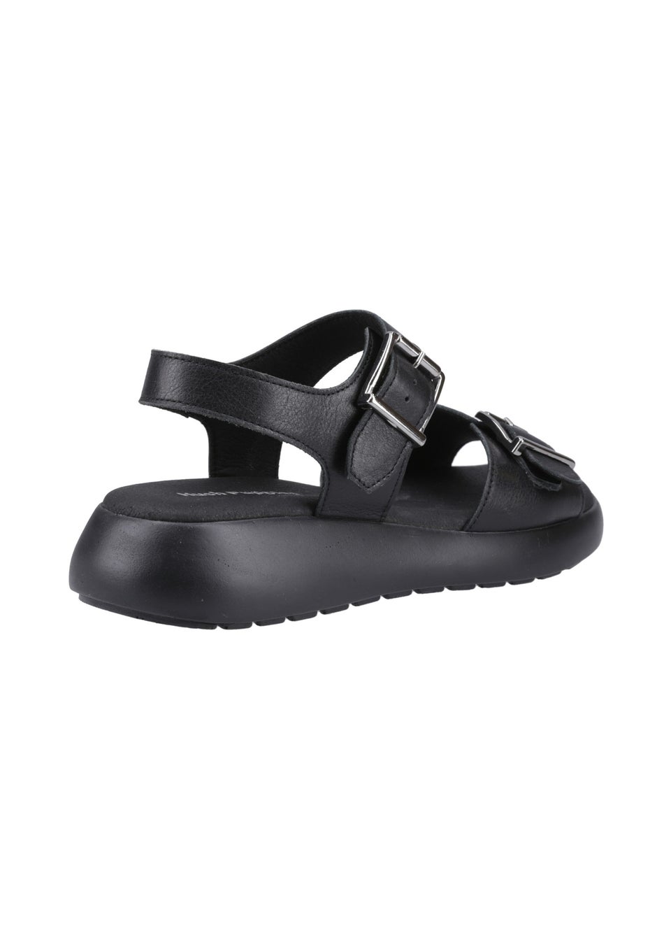 Hush Puppies Black Alison Buckle Sandal