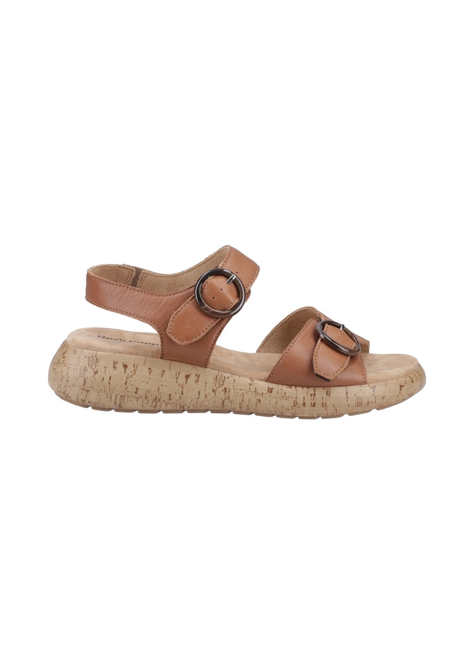 Hush Puppies Tan Alison Buckle Sandal