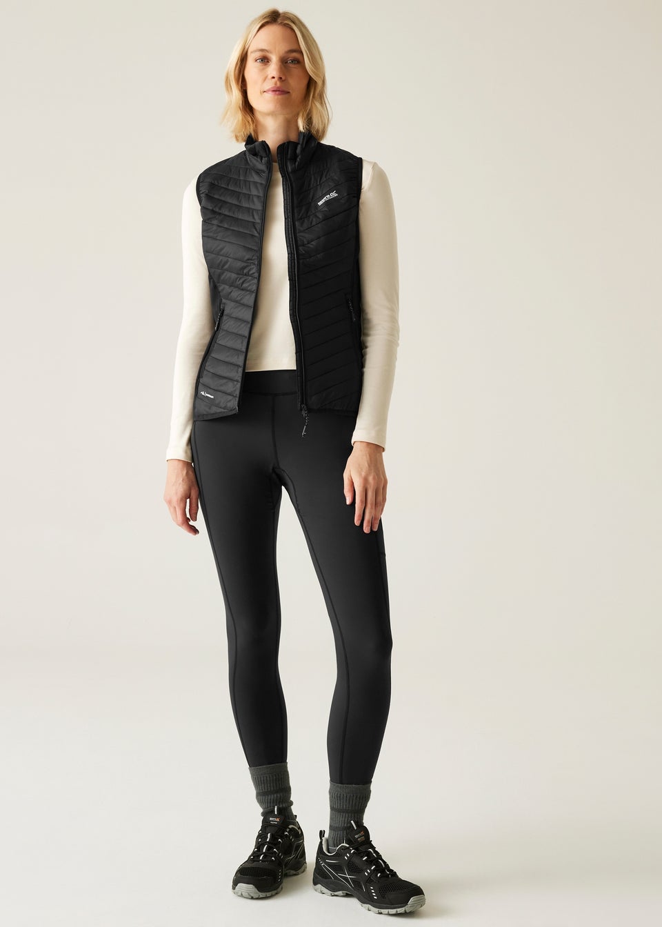 Regatta Black Monira Water Repellent Isoflex Hiking Leggings
