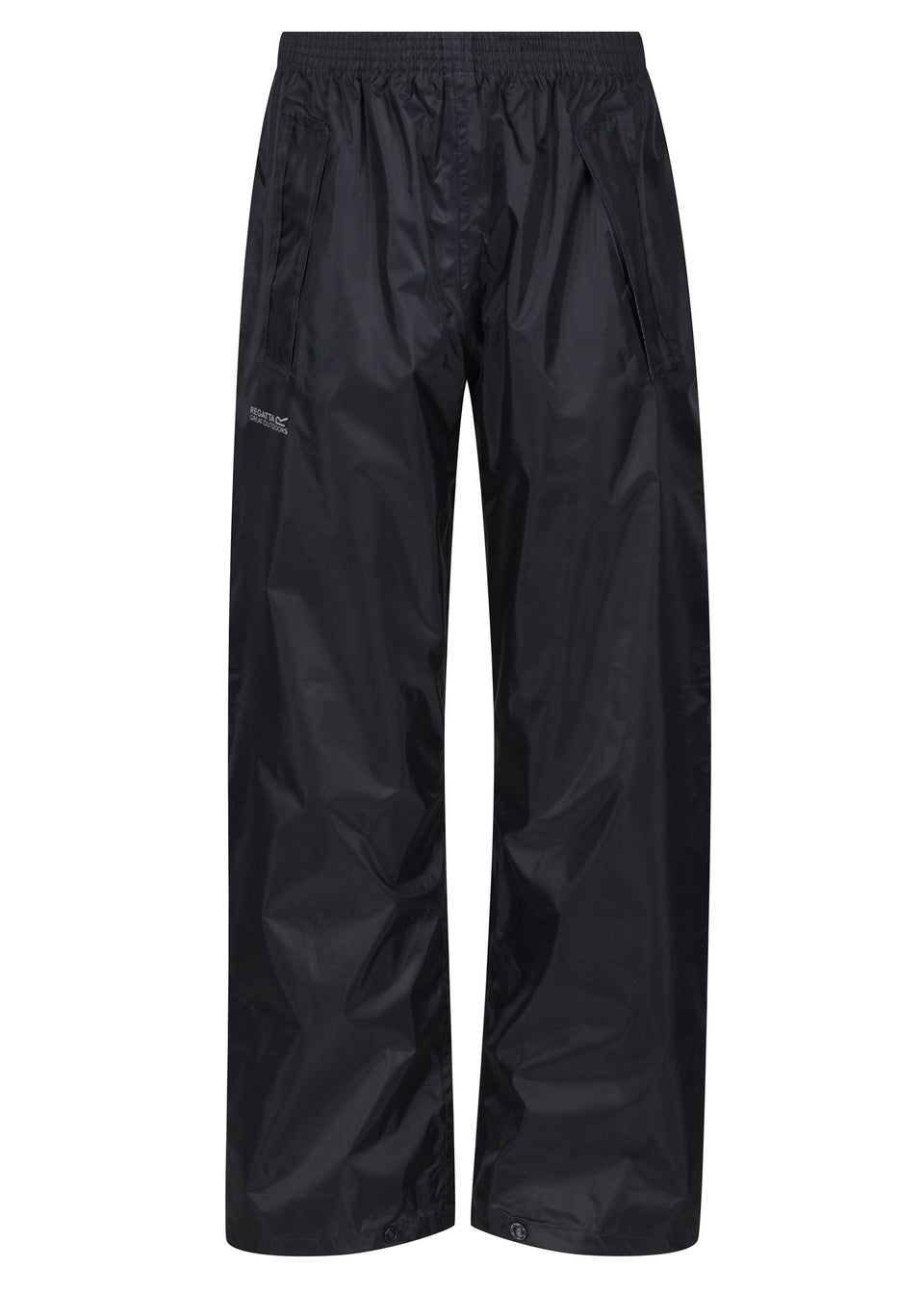 Regatta Navy Kids Stormbreak Waterproof Hydrofort Overtrousers (3-16 Years)