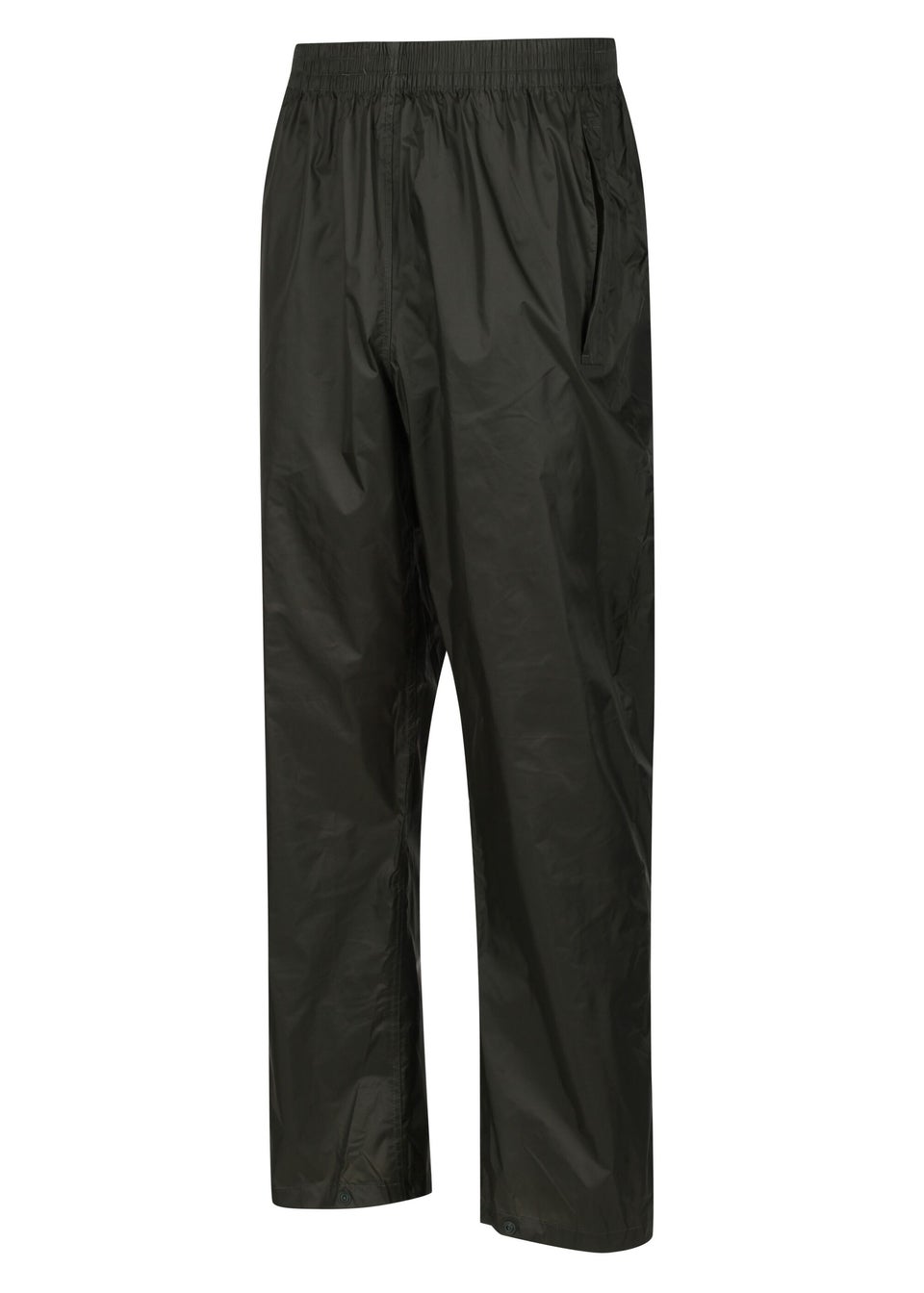 Regatta Black Pack It Waterproof Breathable Isolite Overtrousers