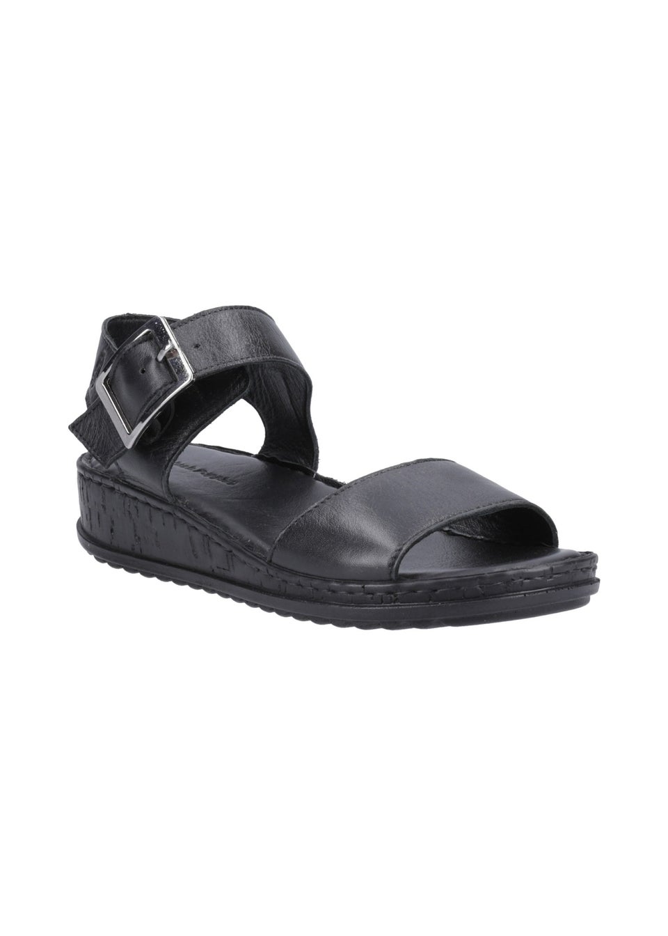 Hush Puppies Black Ellie Sandal