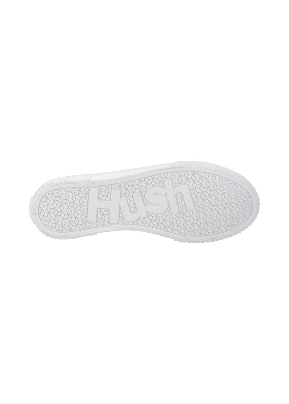 Hush Puppies White Freya Canvas Trainer