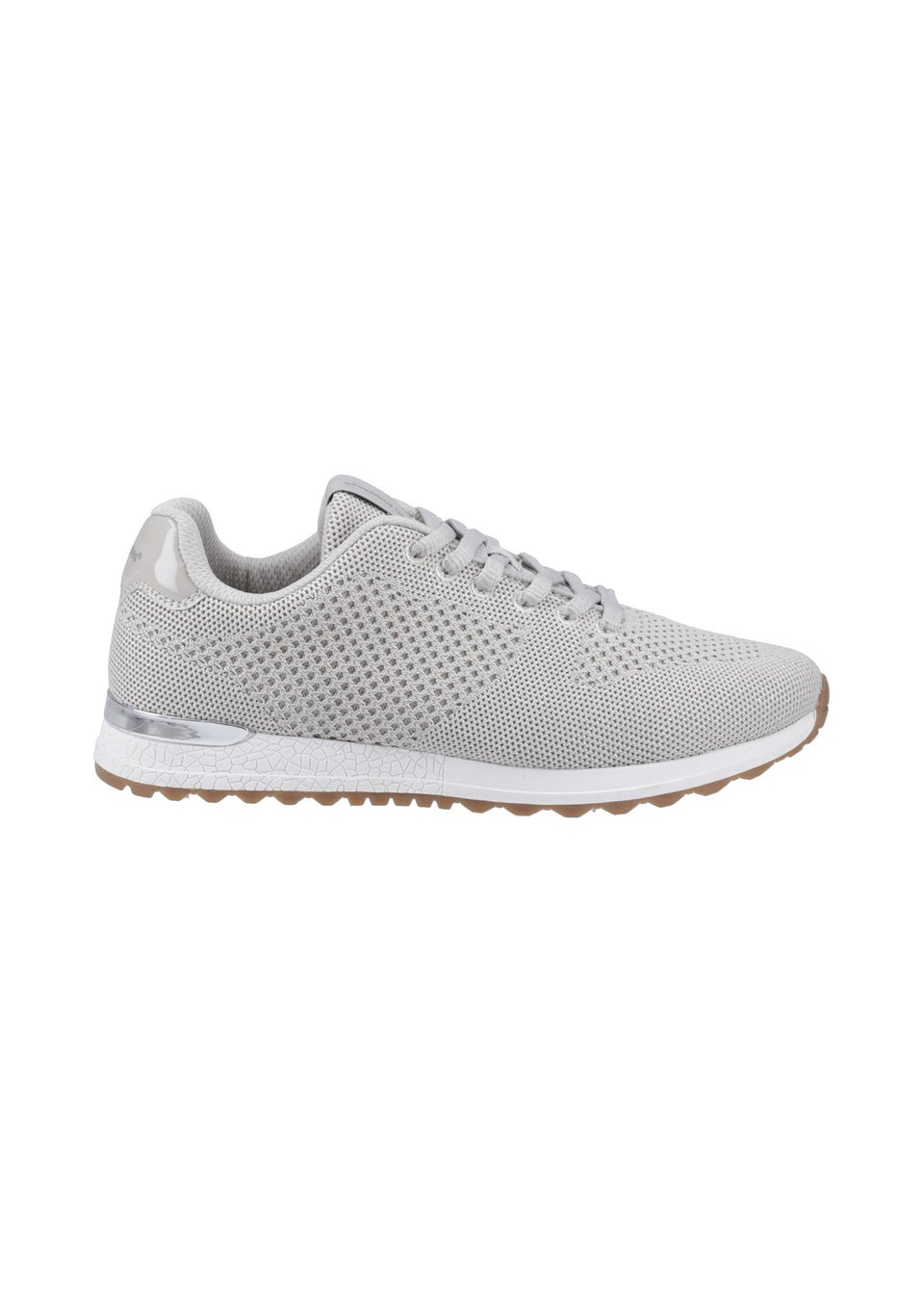 Hush Puppies Grey Katrina Trainer